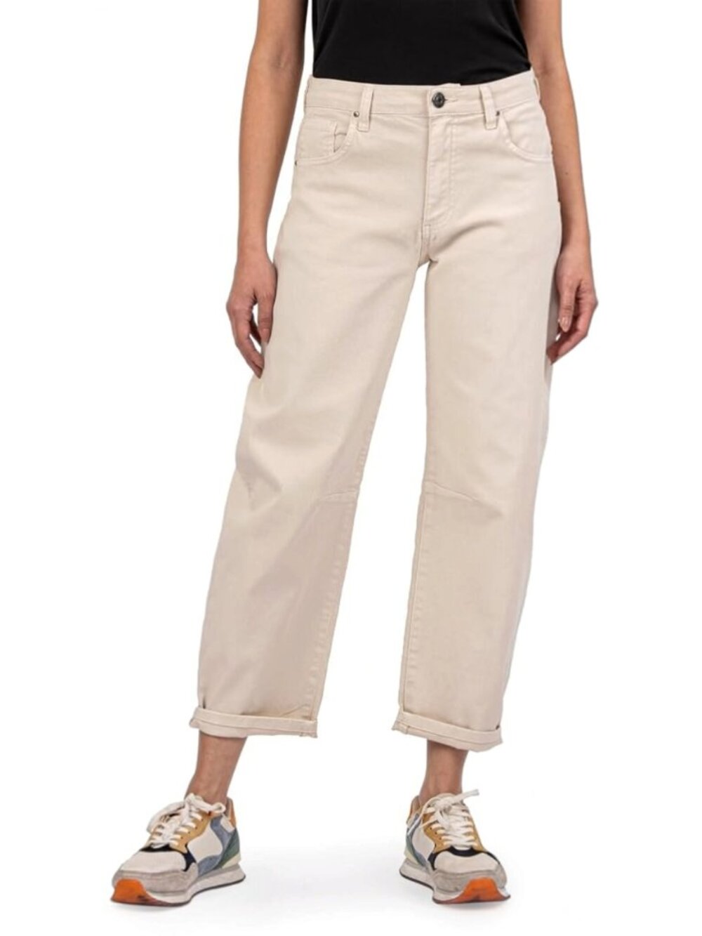 KUT from The Kloth Women's Ashley High Rise Slouchy Barrel Jean